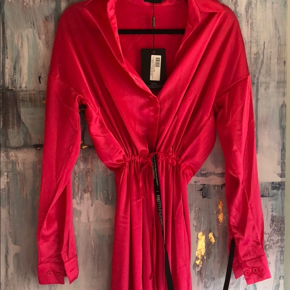 Pretty Little Thing pink jumpsuit - Picture 2 of 6